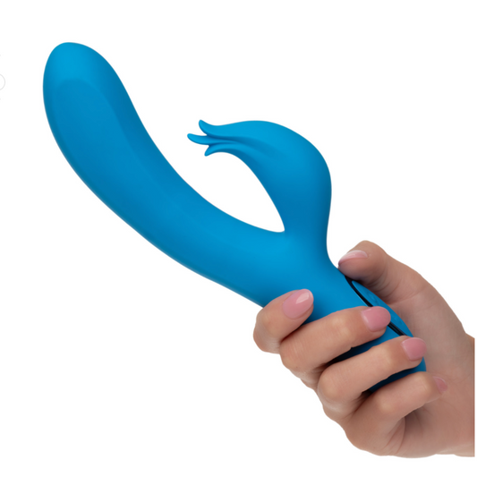 CalExotics Azure Flutter G - Vibromasseur rabbit