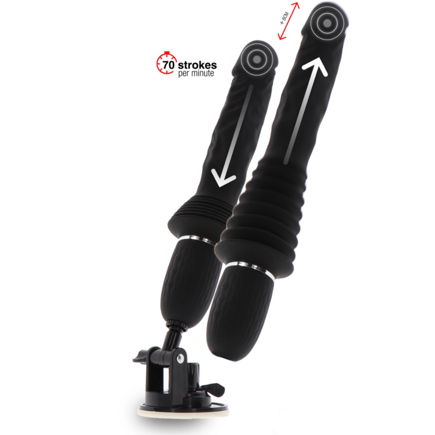 ToyJoy Magnum Opus Pro - Vibromasseur va-et-vient