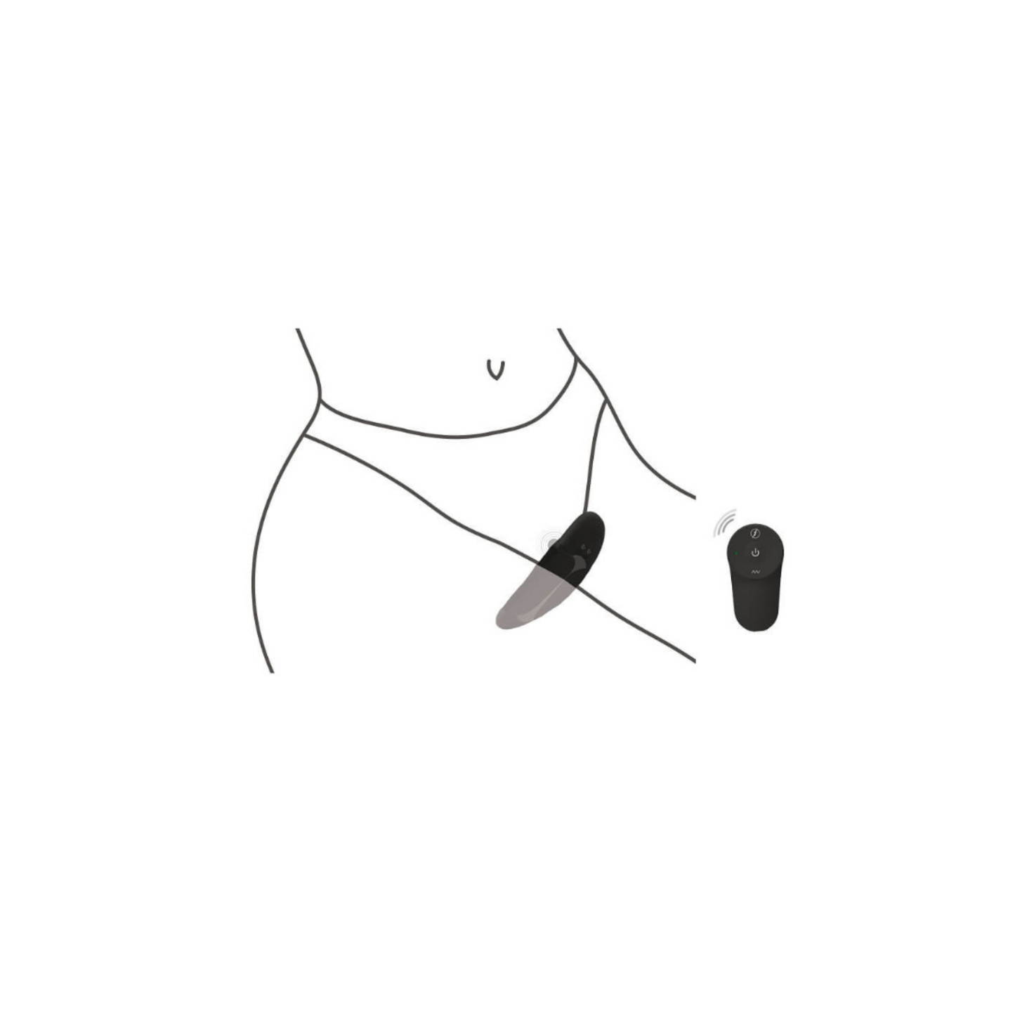 ToyJoy Kalli - Vibromasseur pour culotte