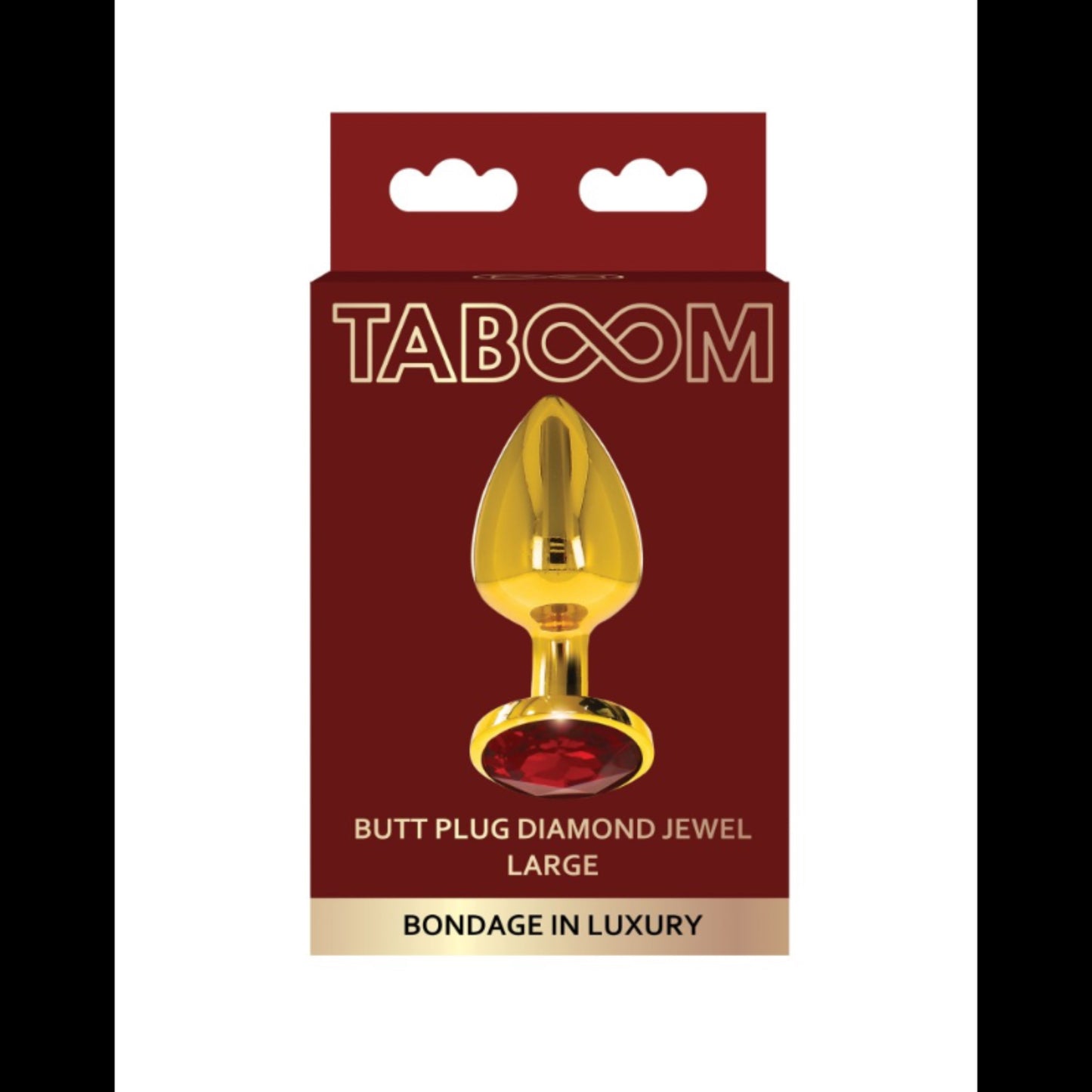 Tabooml Diamond Jewel Large - Plug anal en aluminium