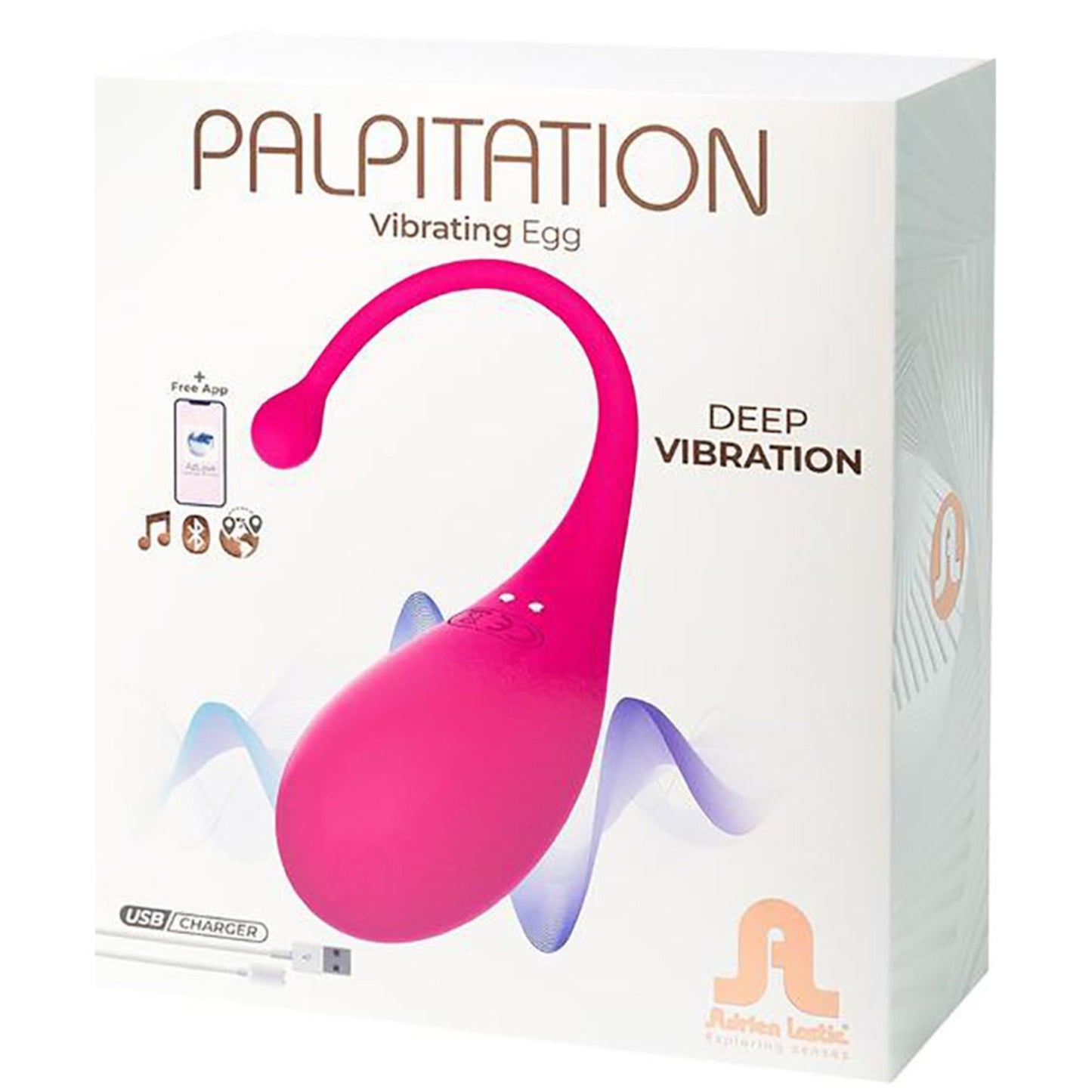 Adrien Lastic Palpitation - Oeuf vibrant connecté
