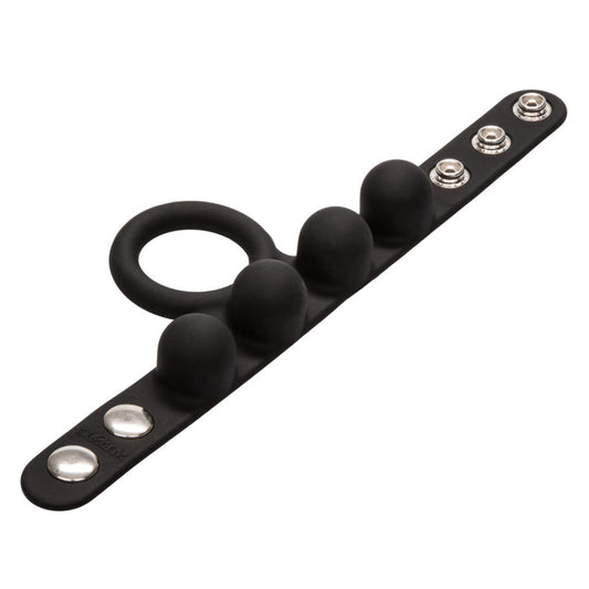 CalExotics C-ring Ball Stretcher - Anneau pénien avec étireur