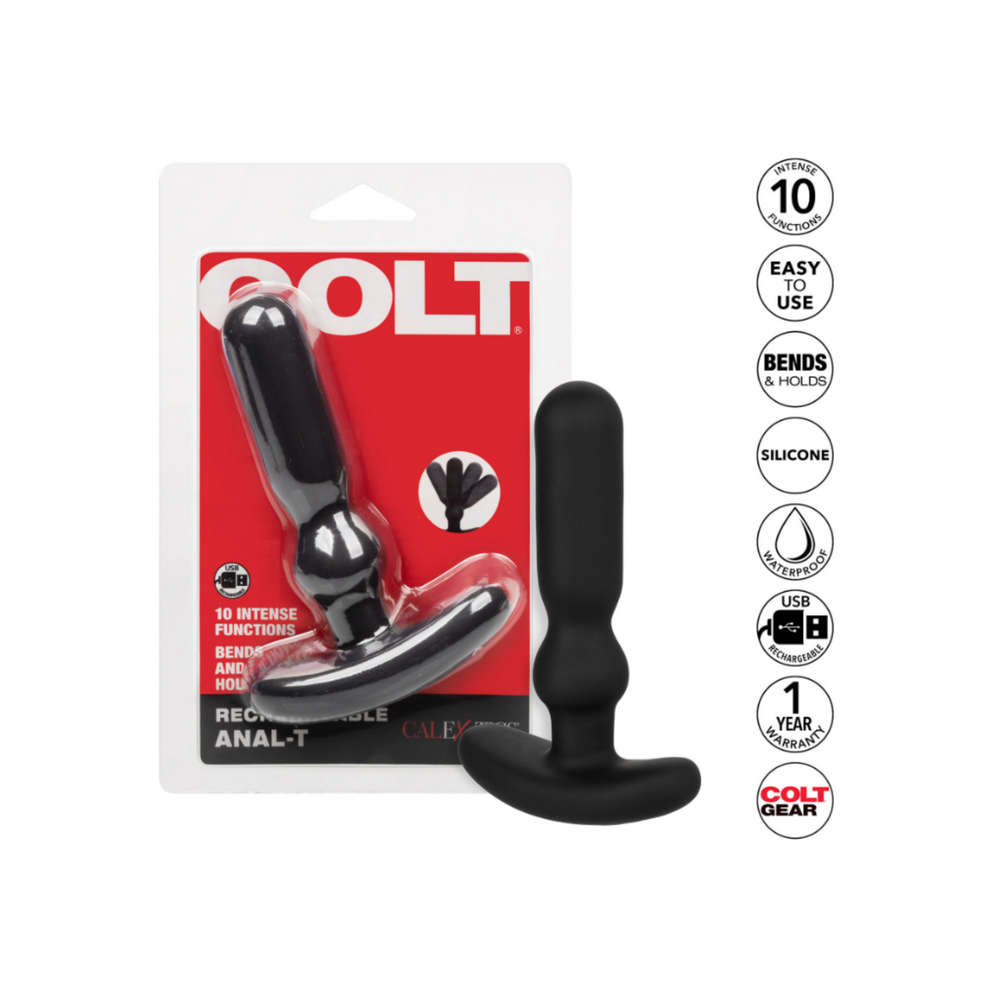 CalExotics Colt Rechargeable Anal-T - Plug anal vibrant