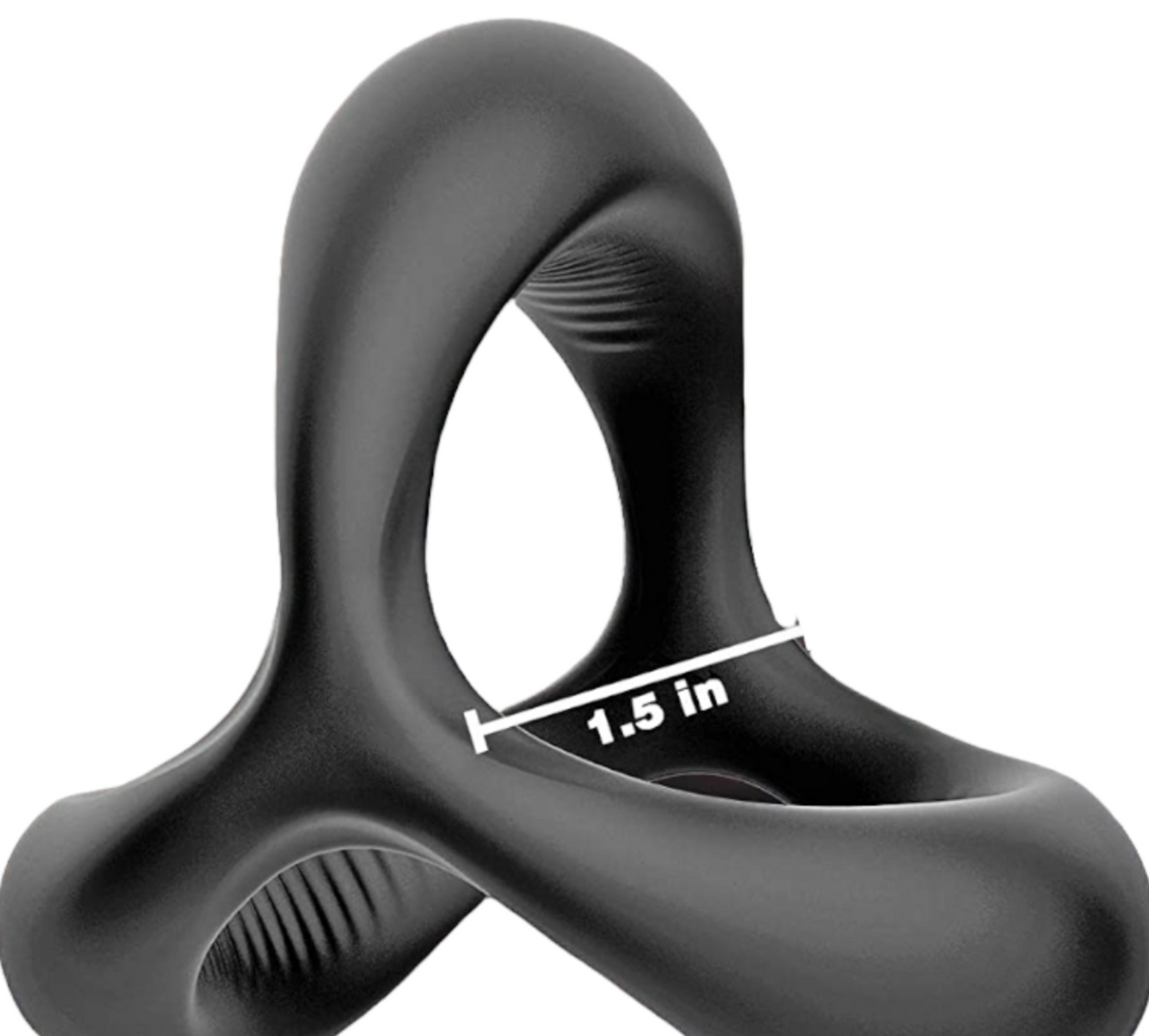 Luxury Play 3 in 1 Cockring - Anneau pénien