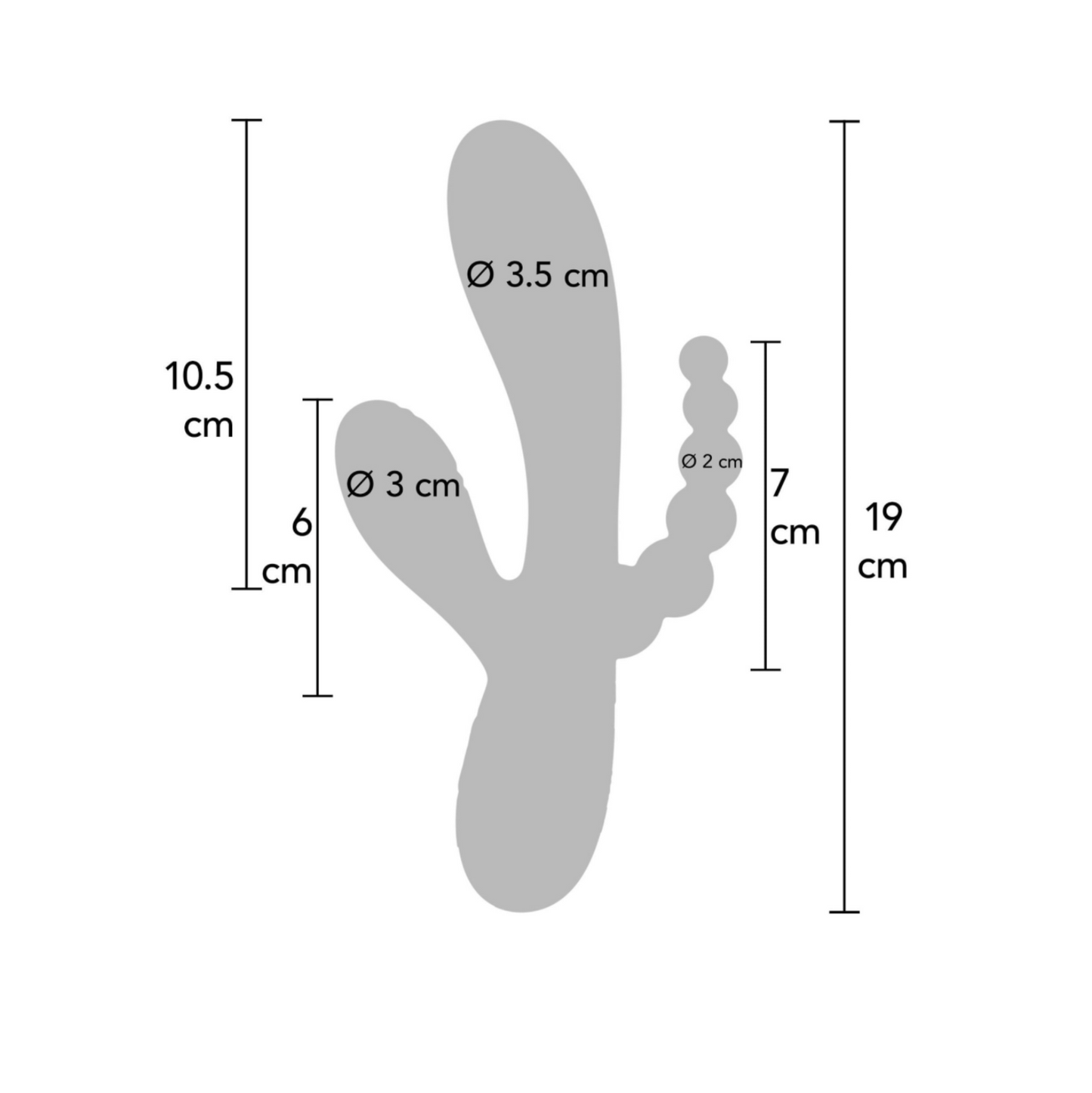Xocoon Triple Love - Vibromasseur triple stimulation
