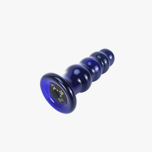 ToyJoy Buttocks The Radiant - Plug vibrant en verre