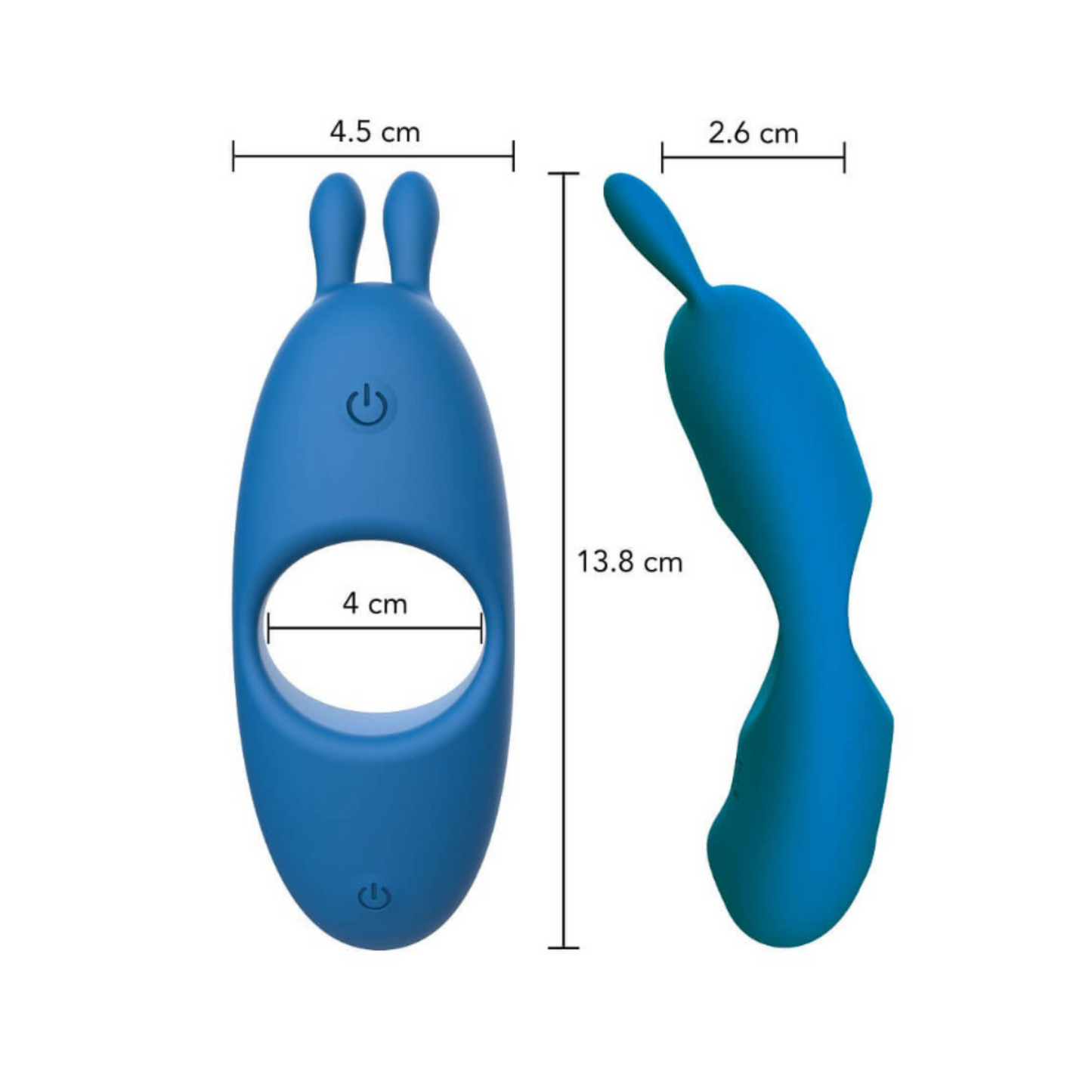 ToyJoy Super Hero - Anneau vibrant double moteur