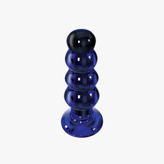 ToyJoy Buttocks The Radiant - Plug vibrant en verre
