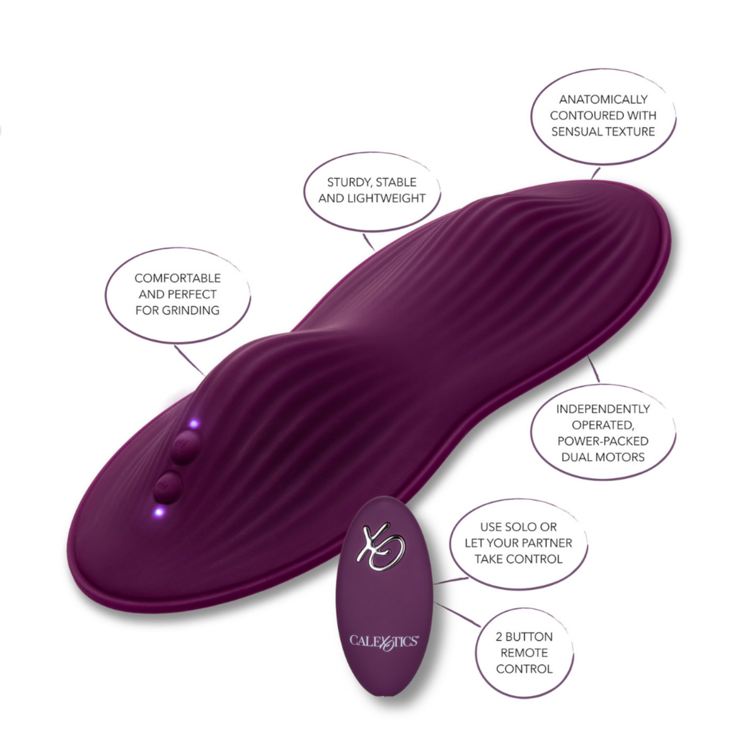 CalExotics Lust Dual Rider - Stimulateur