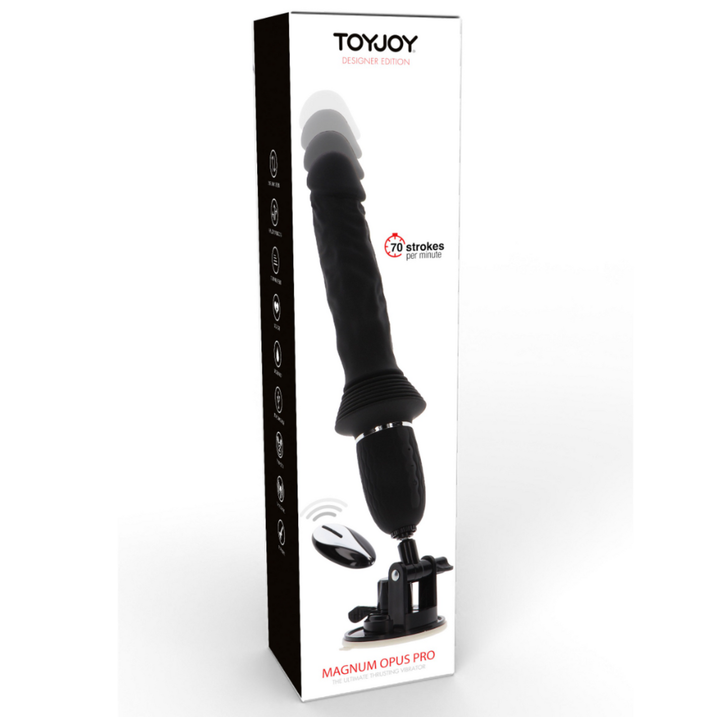 ToyJoy Magnum Opus Pro - Vibromasseur va-et-vient