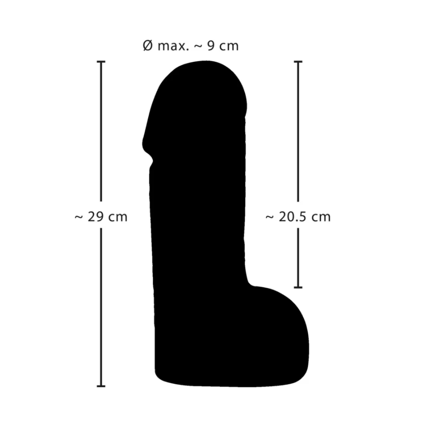Realistixxx Real Giant - Gode XXXL 29 cm