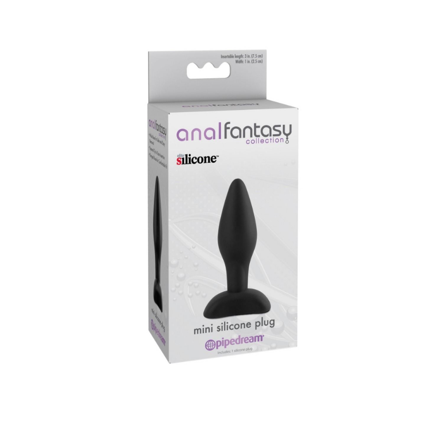 Pipedream Anal Fantasy Collection Mini Silicone Plug - Plug anal