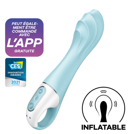 Satisfyer Air Pump Vibrator 5+ - Vibromasseur connecté