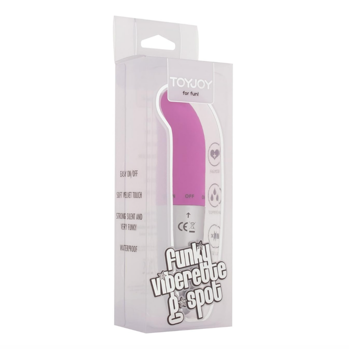ToyJoy Funky Viberette Gspot - Vibromasseur point G mini