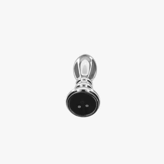 ToyJoy Buttocks The Slider Medium - Plug anal vibrant en acier
