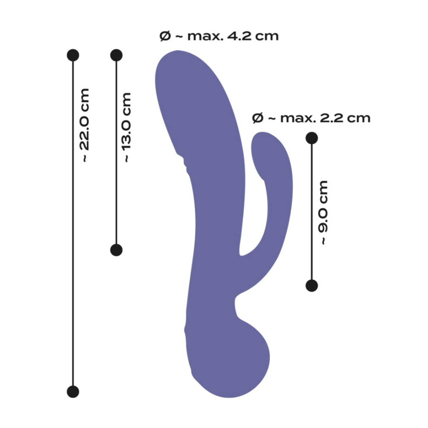 AWAQ.U 04 - Vibromasseur double