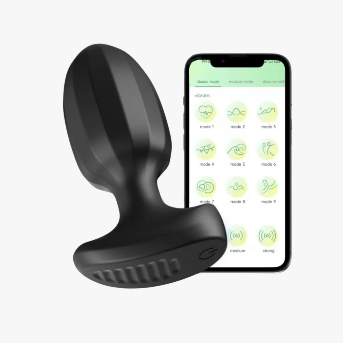 Power Escorts App Remote Plug - Plug anal connecté