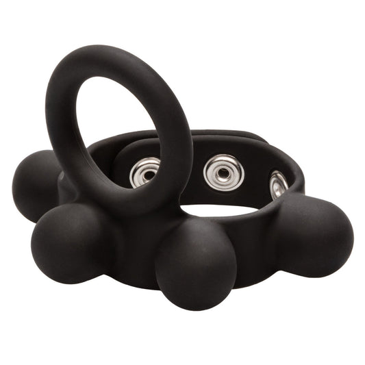 CalExotics C-ring Ball Stretcher - Anneau pénien avec étireur