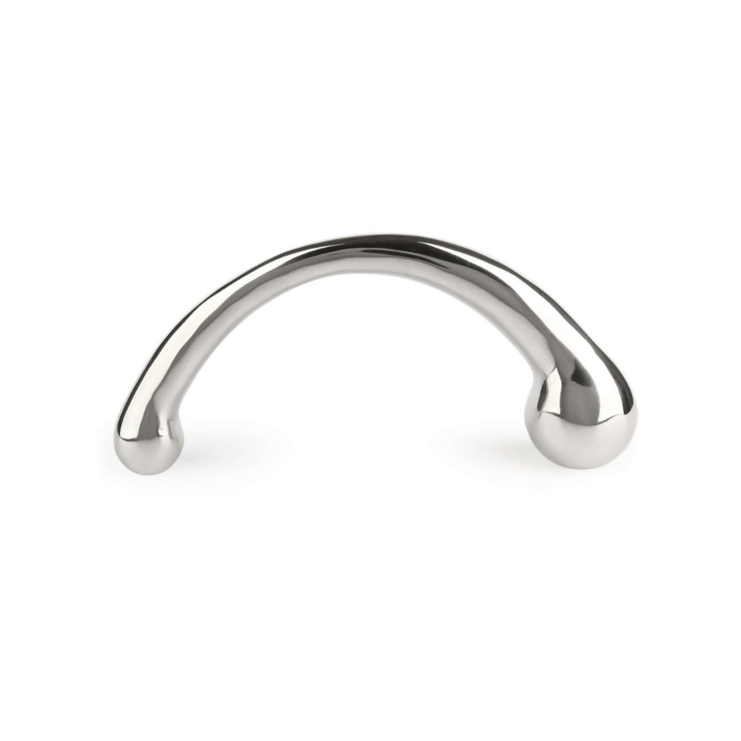 Mr. Steel The Curvy G-spot Double Ended - Dildo en Acier