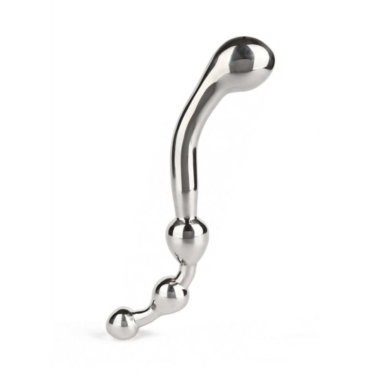Mr. Steel Multi-Stim Pleasure Wand - Dildo en acier
