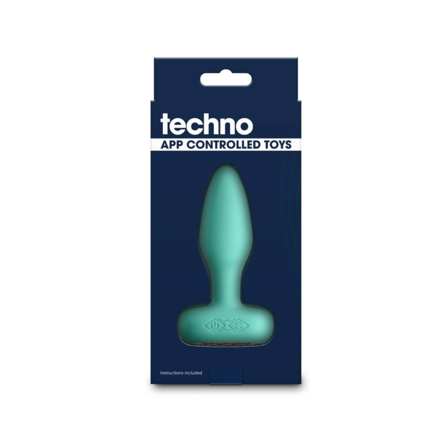 NSnovelties Techno Prism - Plug anal rotatif connecté