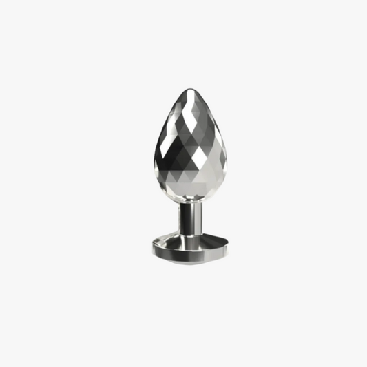 ToyJoy Disco Diamond Plug Large - Plug anal en aluminium