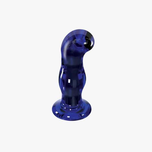 ToyJoy Buttocks The Gleaming - Plug anal vibrant en verre