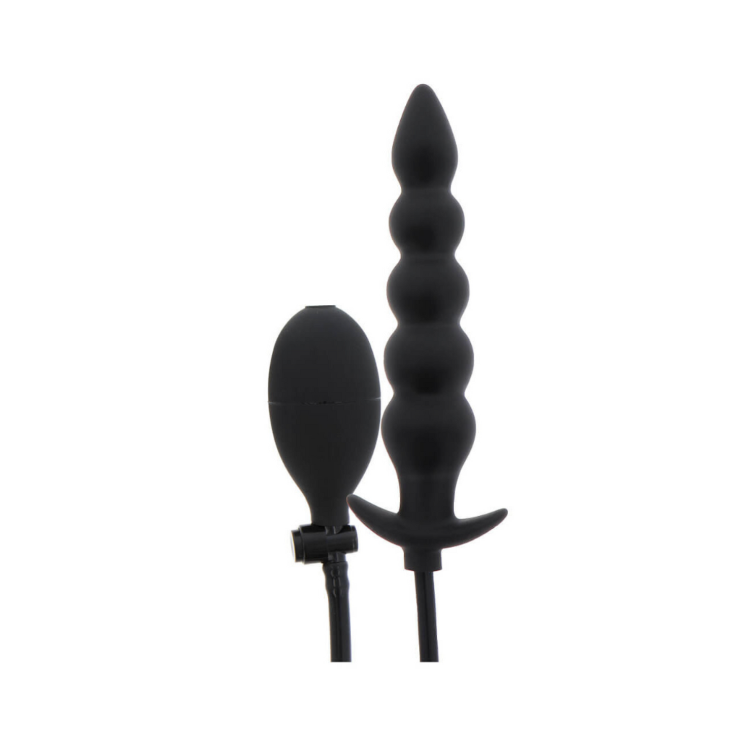 Hidden Desire Extreme Inflatable Ribbed Plug - Plug anal gonflable