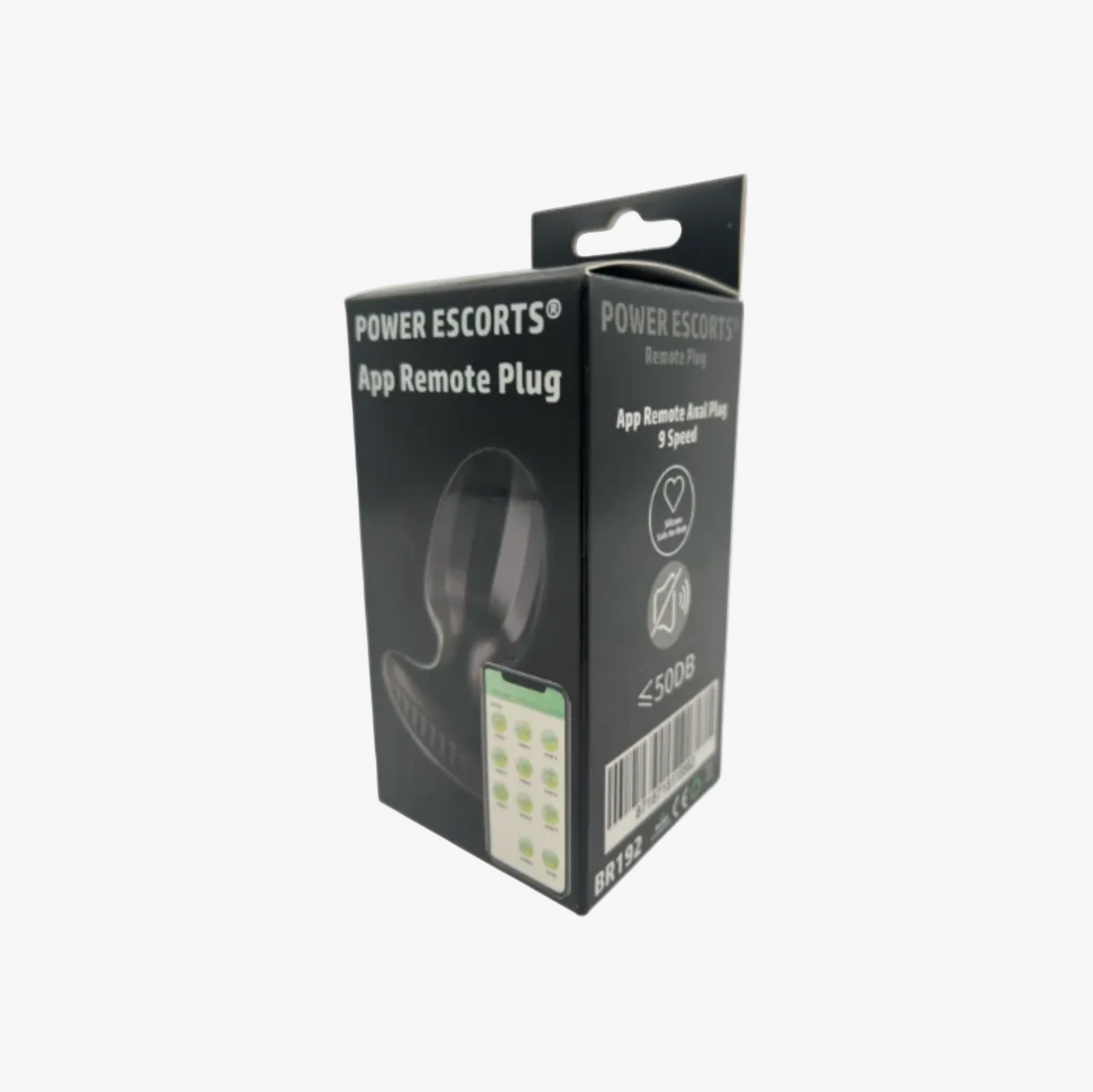 Power Escorts App Remote Plug - Plug anal connecté