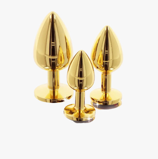 Taboom Diamond Jewel Medium - Plug anal en aluminium