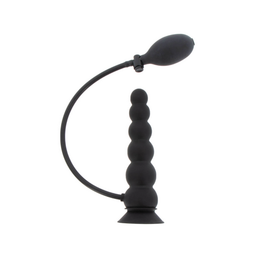 Hidden Desire Extreme Inflatable Suction Plug - Plug anal gonflable à ventouse