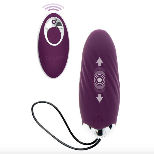 ToyJoy Knock Knock Eggstravagant - Oeuf télécommandé avec bille interne