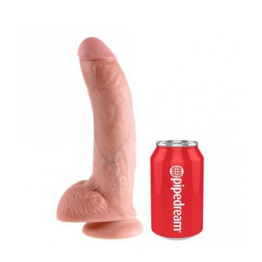 Pipedream King Cock 9'' - Gode ventouse testicules 23 cm