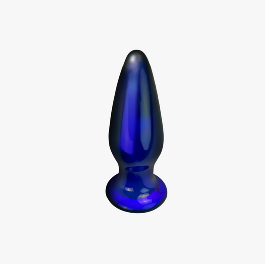 ToyJoy Buttocks The Shining - Plug anal vibrant en verre