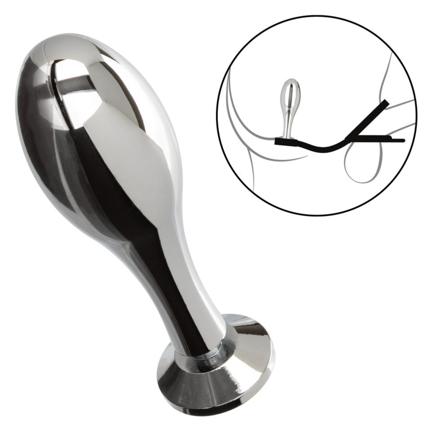 CalExotics Anal Star Fucker Teardrop - Anneau pénien double avec stimulateur