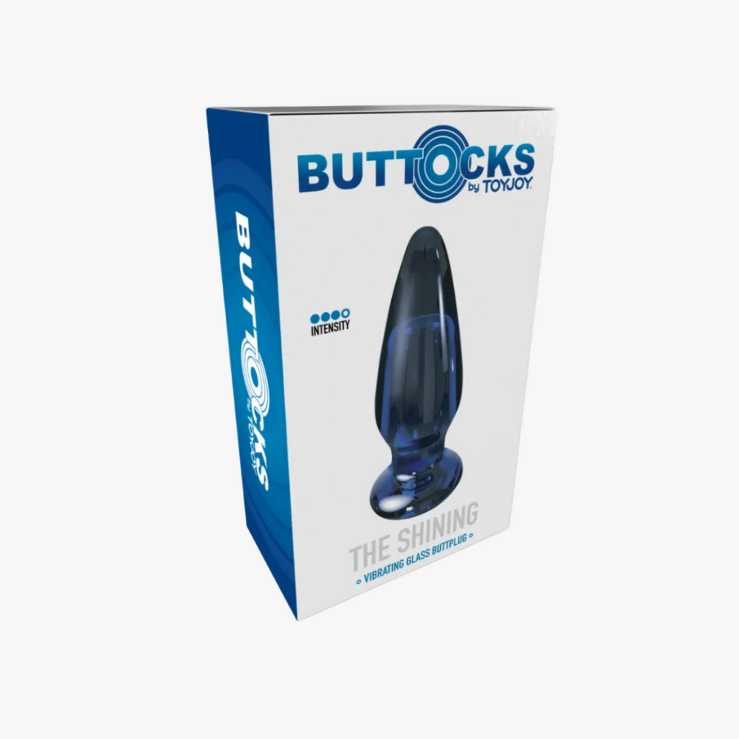 ToyJoy Buttocks The Shining - Plug anal vibrant en verre