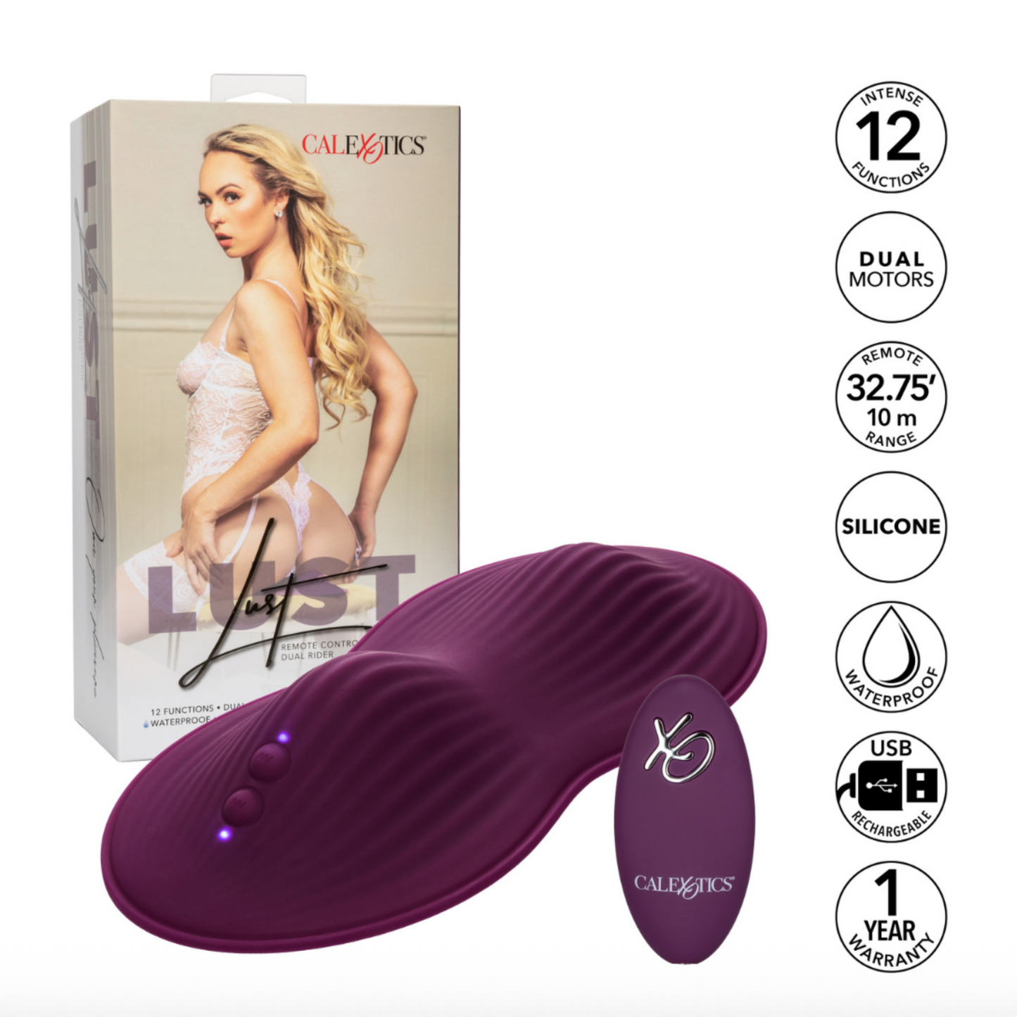 CalExotics Lust Dual Rider - Stimulateur