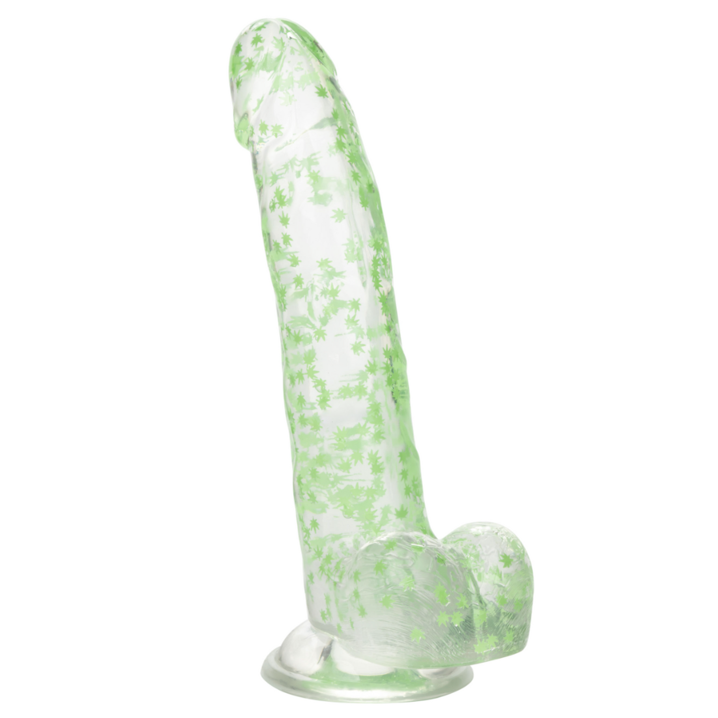 CalExotics Glow In The Dark Weed Leaf - Gode phosphorescent