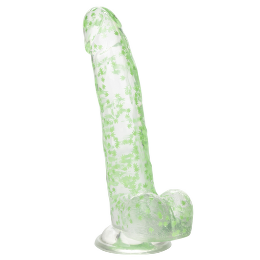 CalExotics Glow In The Dark Weed Leaf - Gode phosphorescent