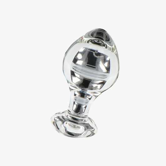 ToyJoy Glass Worxx Brilliant Star - Plug anal en verre