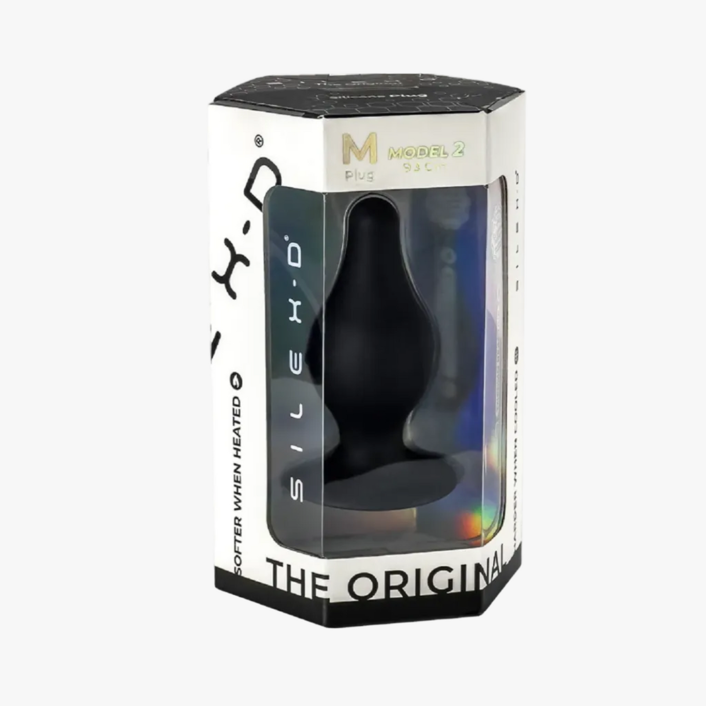Silex-D Plug Model 2 M - Plug anal double densité