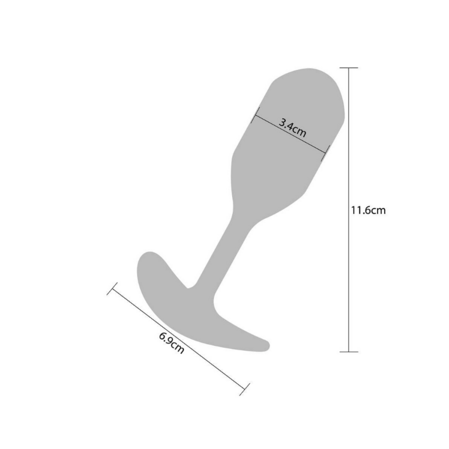ToyJoy Buttocks The Athlete - Plug anal lesté 137 g