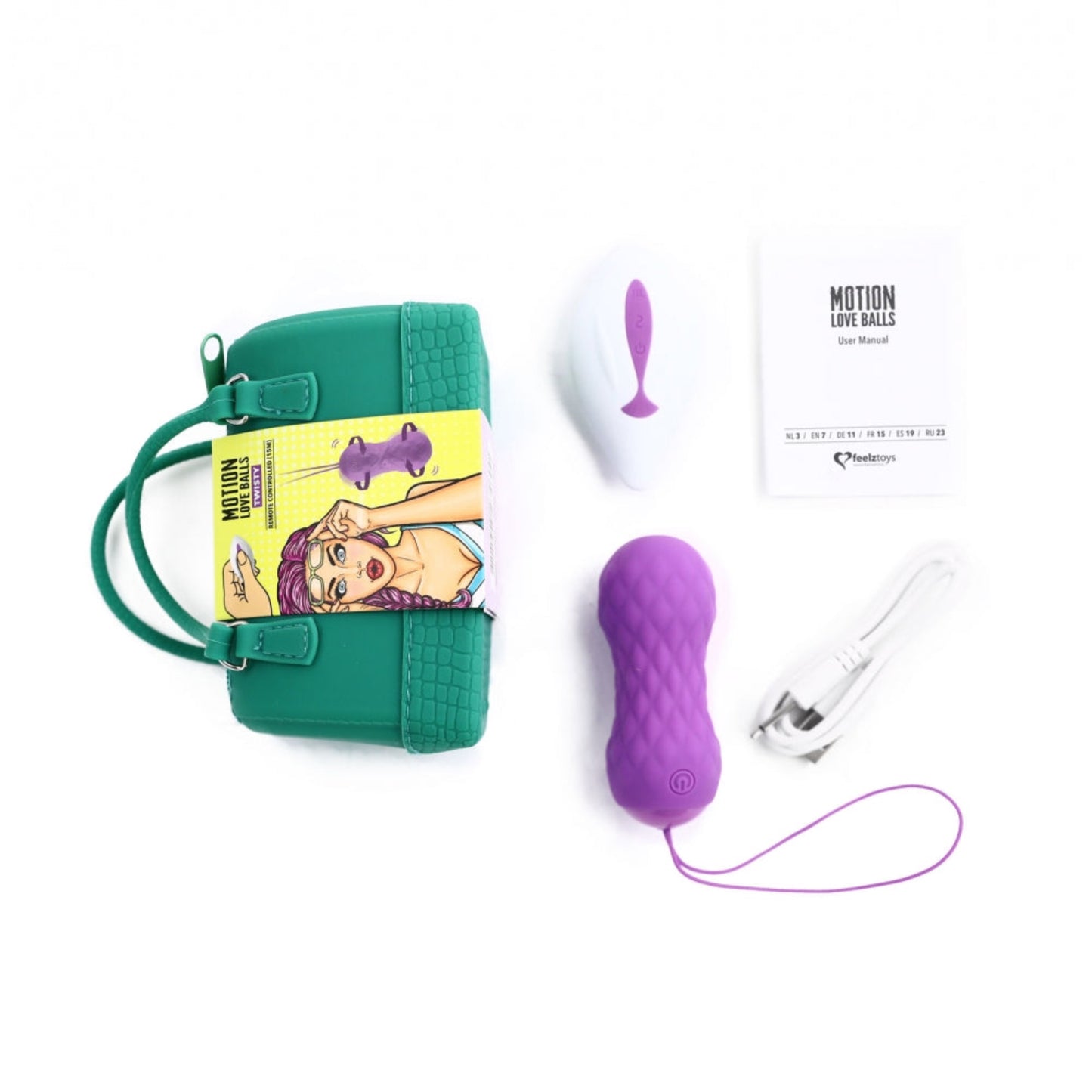 FeelzToys Twisty - Boules de Geisha rotatives