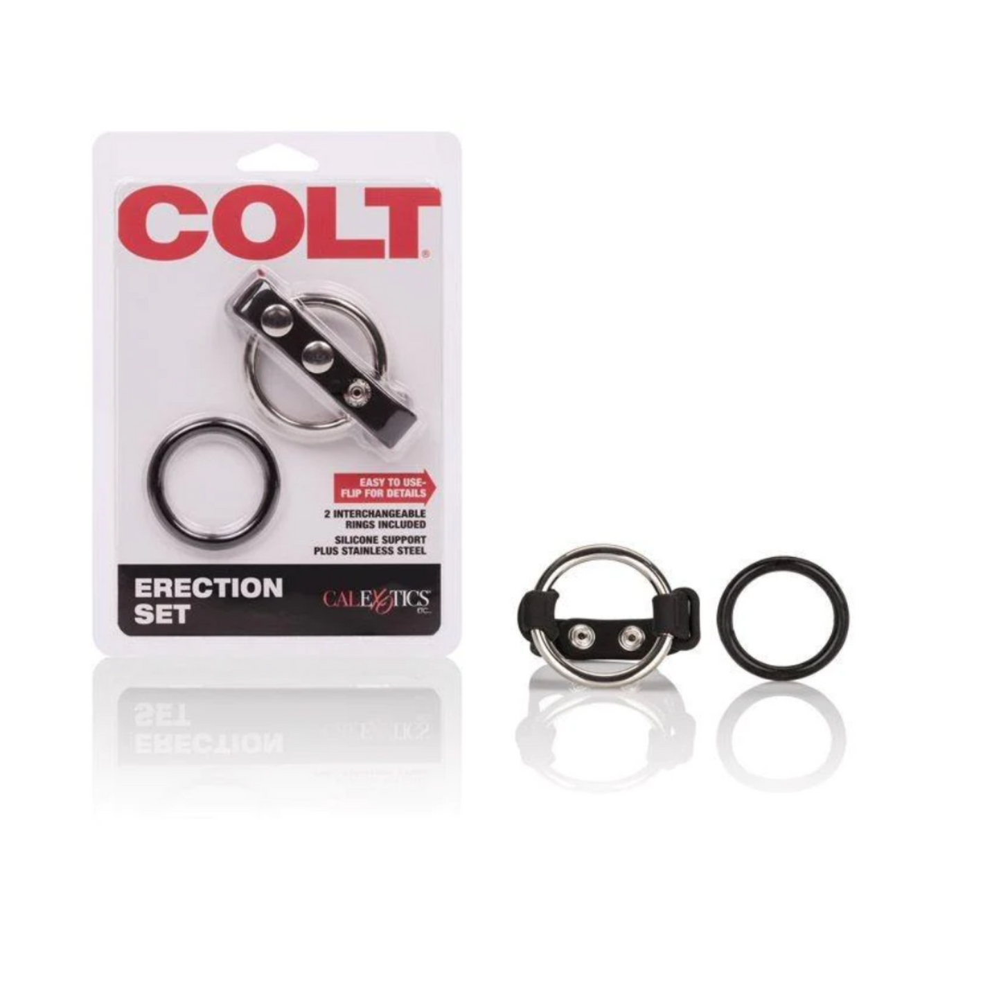 CalExotics COLT Erection Set - Anneau pénien ajustable