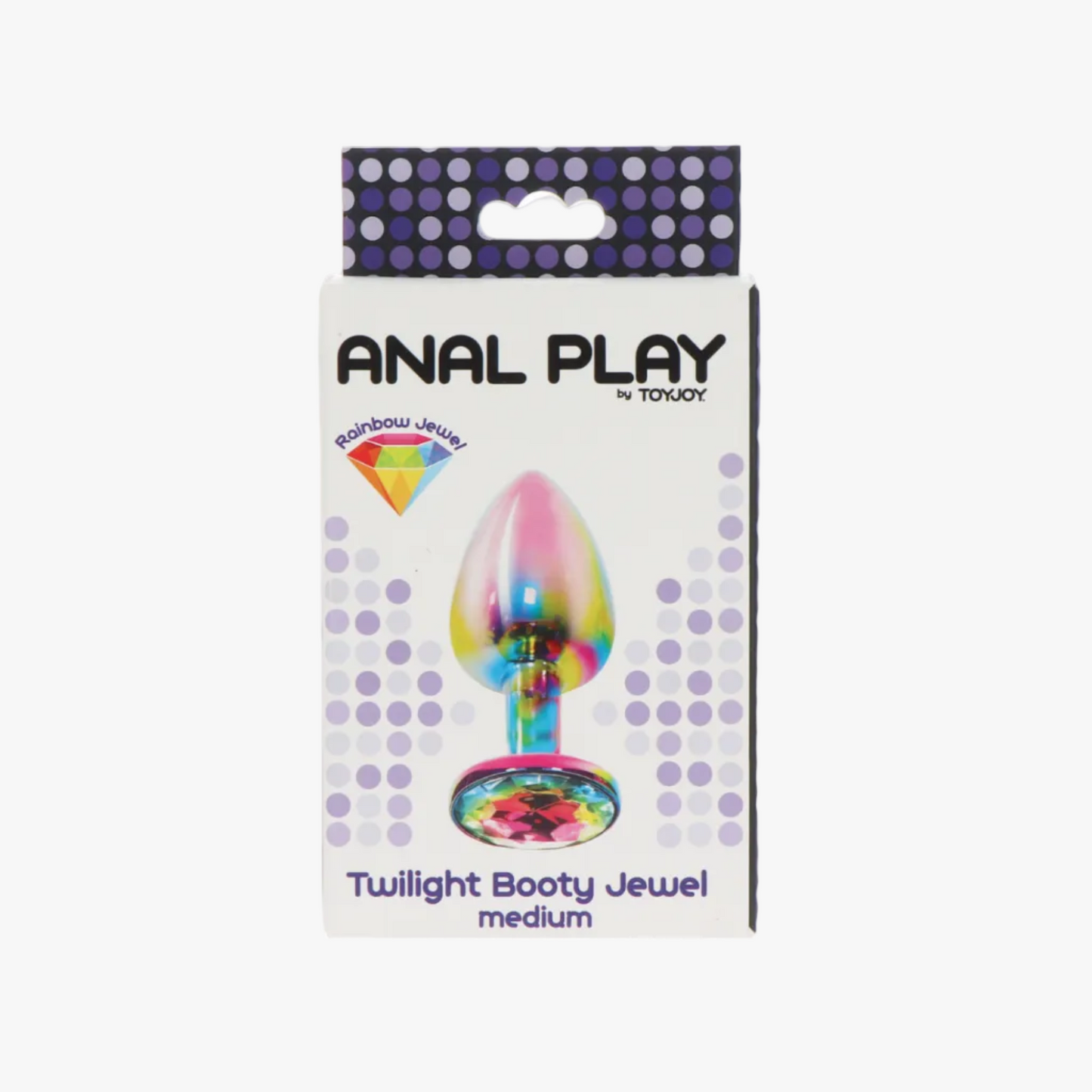 ToyJoy Twilight Booty Jewel Medium - Plug anal en aluminium