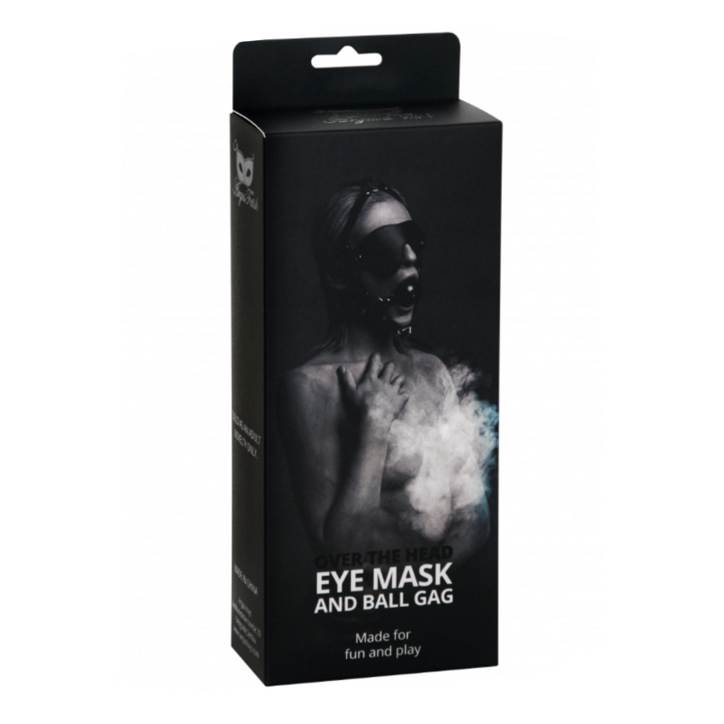 Argus Fetish Eye Mask and Ball Gag - Harnais avec masque et bâillon boule