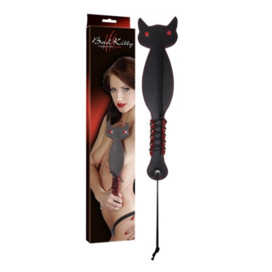 Bad Kitty Black Cat - Paddle BDSM forme chat