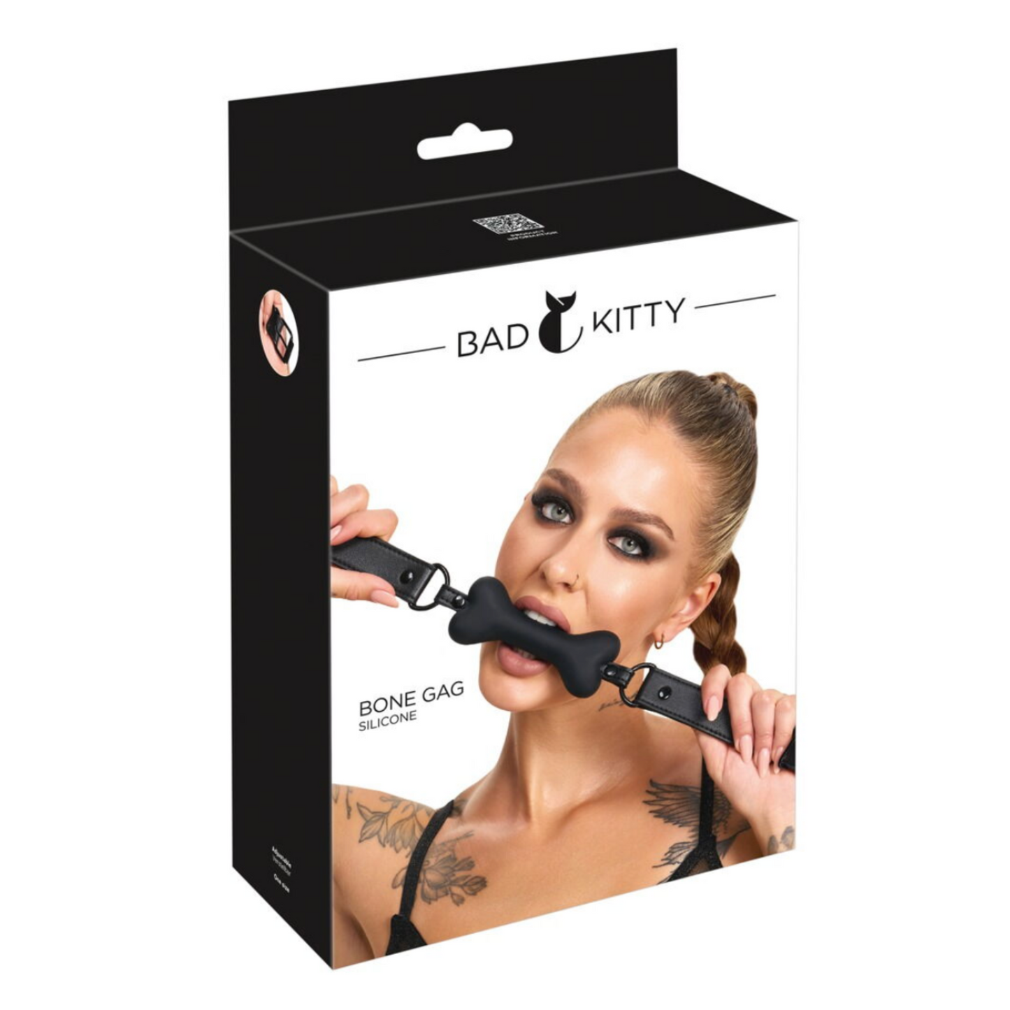 Bad Kitty Bone Gag - Bâillon os de chien en silicone