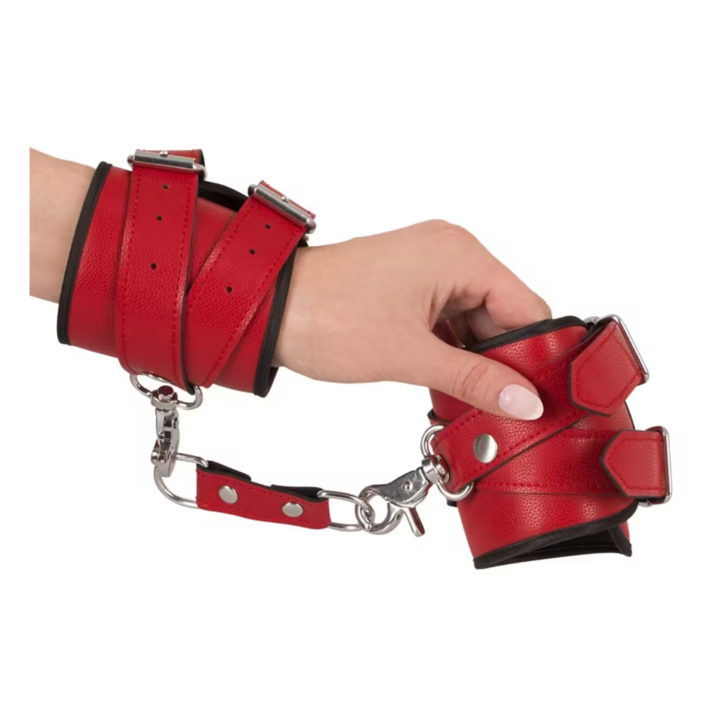 Bad Kitty Fetish Set – kit BDSM 3 pièces menottes bâillon harnais