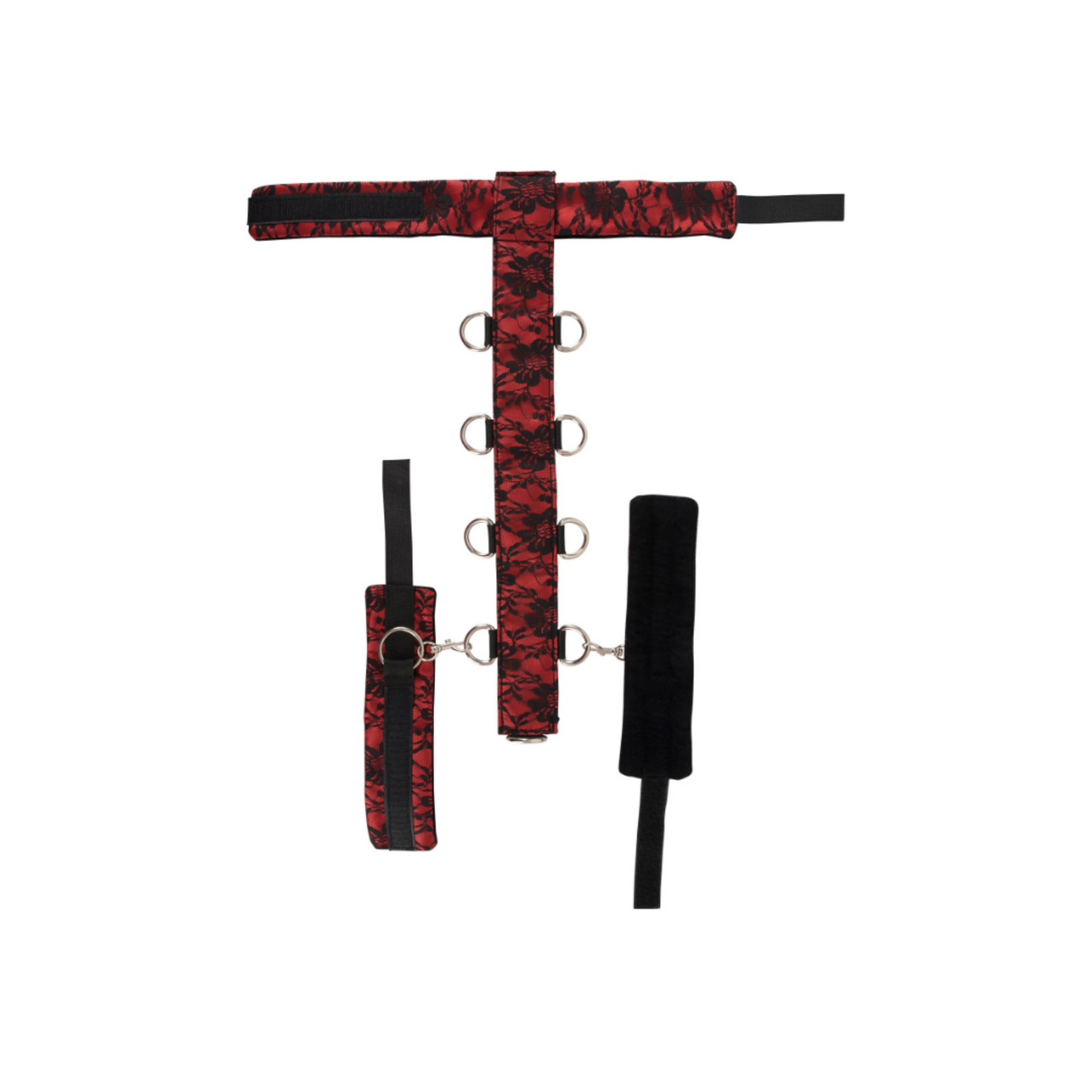 Bad Kitty Harnais de Buste avec Menottes – Harnais bondage réglable